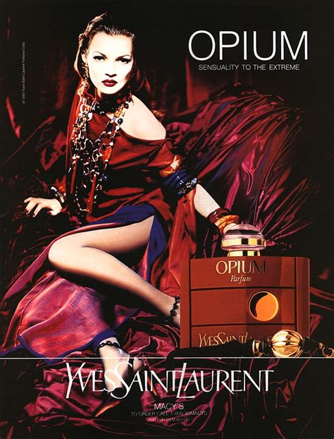 yves saint laurent opium fragrance ad 2000|opium perfume original formula.